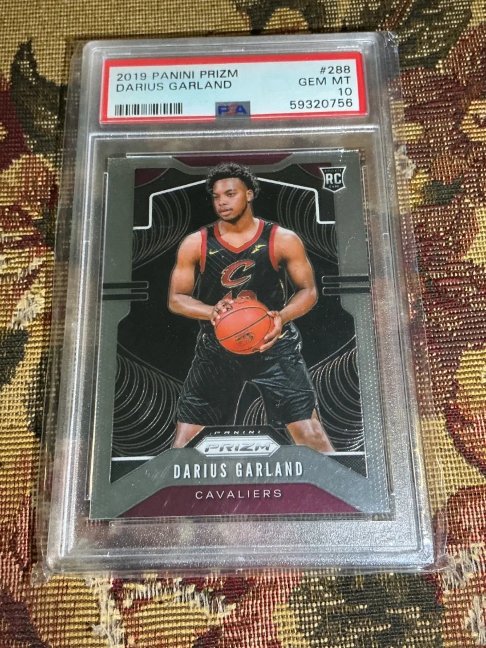 2019 Panini prizm Darius Garland #288 rookie card Graded PSA 10
